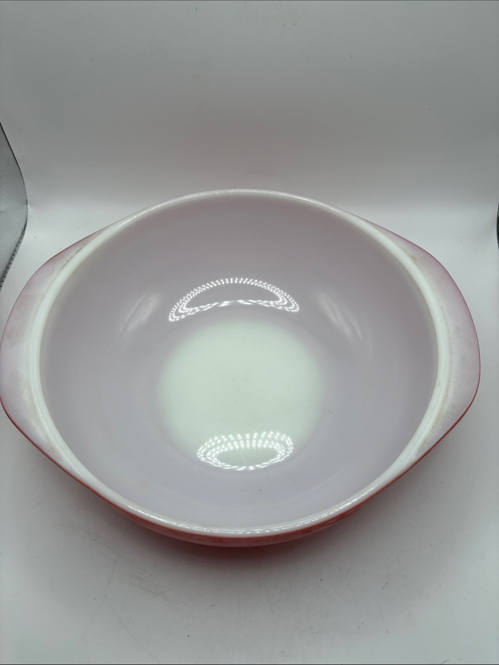 Pyrex #024 ovenware 1950’s Flamingo Pink Casserole Dish 2 QT - Picture 2 of 5